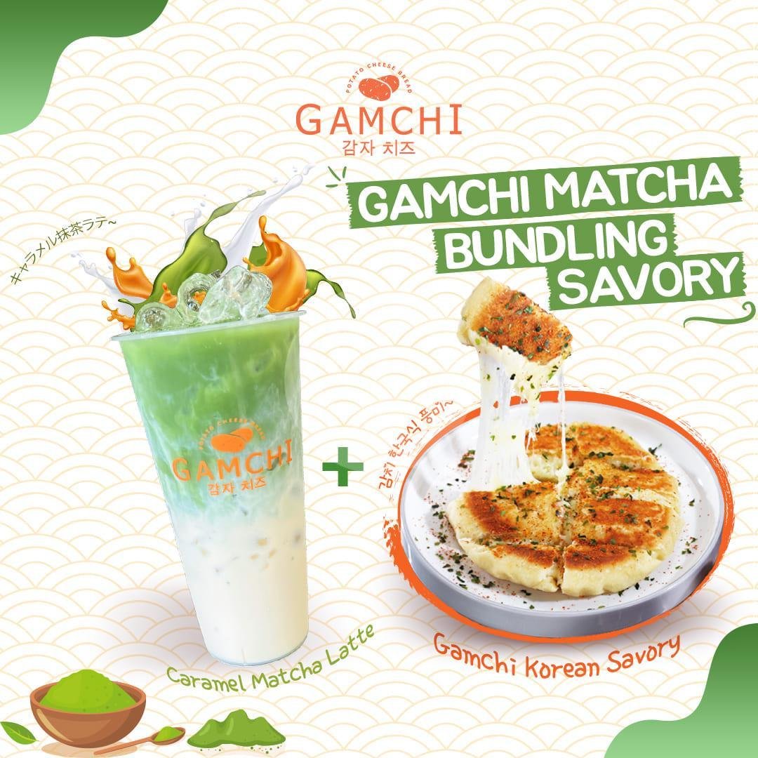 Gamchi Choco Hazelnut menu Gamchi Korean Potato Chesee Bread, Mall Ciputra Semarang