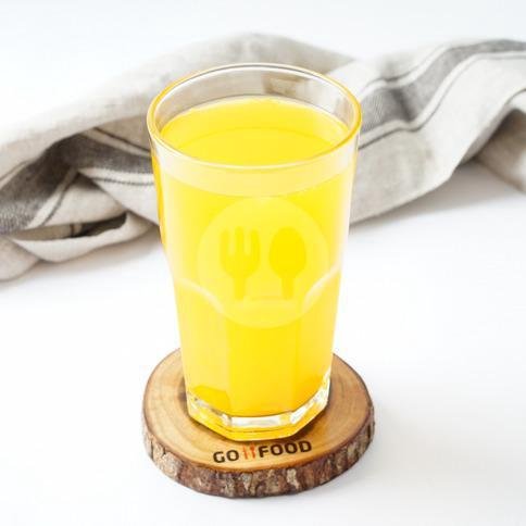 Es Jeruk Manis menu Bakmi Bangka Afu, Taman Surya