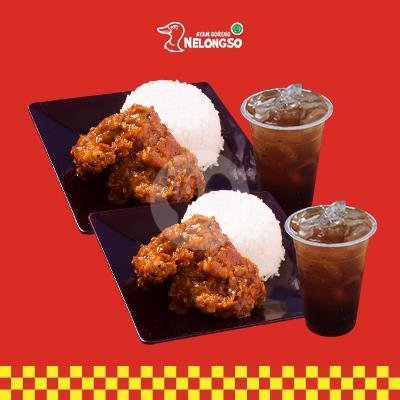Hts 4 menu Ayam Goreng Nelongso, Tlogomas