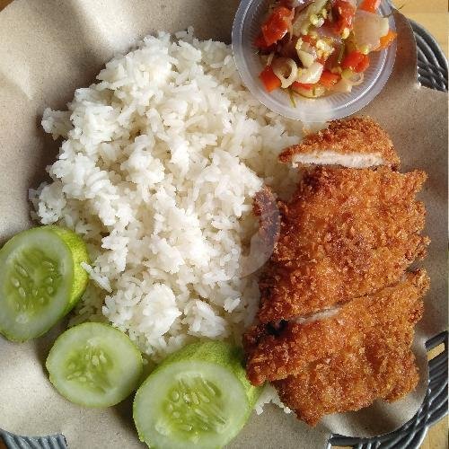Nasi Ayam Katsu Mayo Sambal Matah menu Warung Nasi Ayam Bali, Cengkareng