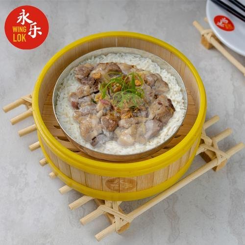 Steam Nasi Ayam Talas menu Winglok Hongkong Dimsum, KH Ahmad Dahlan
