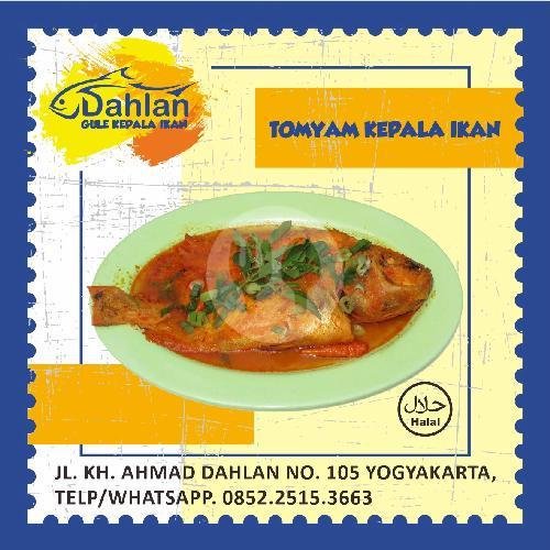 Tomyam Kepala Ikan menu Dahlan Gule Kepala Ikan, Jln. Sonosewu No. 16A Kasihan