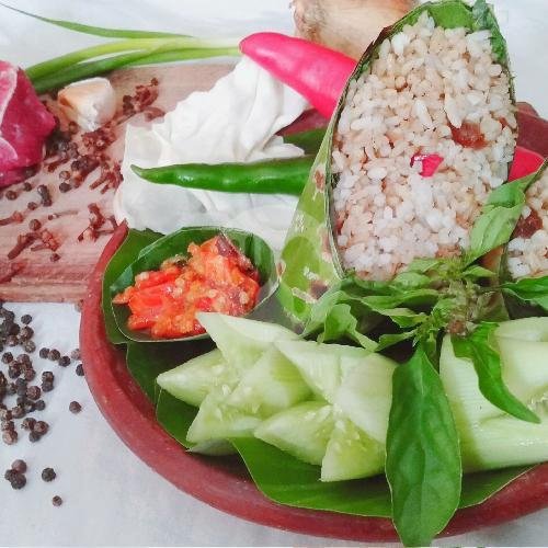 Nasi Bakar Tongkol (Pedas) menu Nasi Bakar ERDOGAN, Babakan Payung