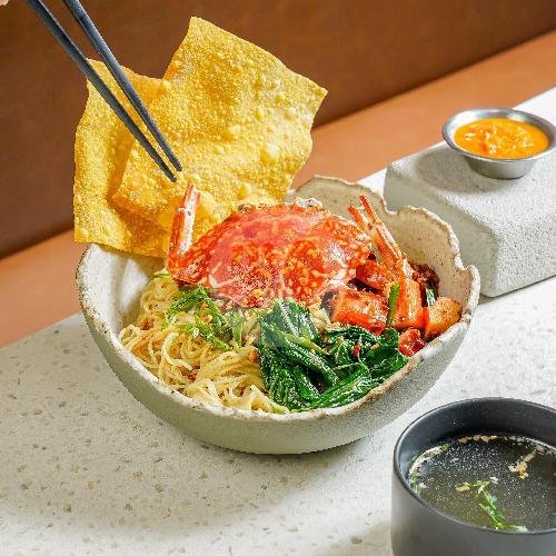 Bakmi Ayam Jamur menu Bakerman, One Satrio