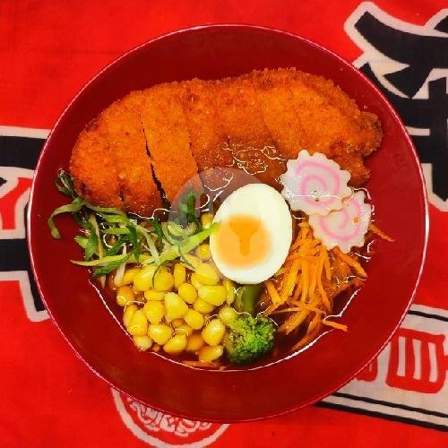 KUAH RUMPUT LAUT + CHICKEN KATSHU menu Hidden Ramen, Jl. Dipati Ukur No. 93A