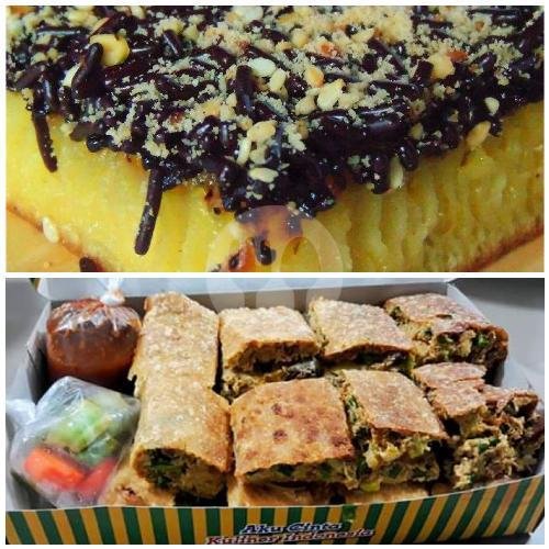 Pisang + Coklat (hijau Pandan) menu Martabak Bangka Quessn Ceuss, Plumbon