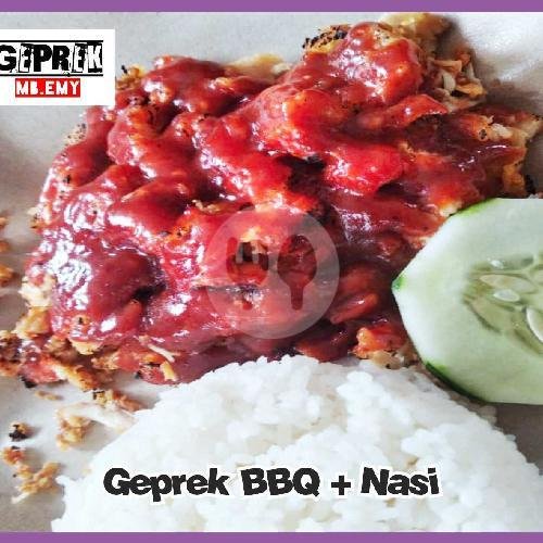 Nasi Geprek BLACKPAPER menu Ayam Geprek Mb Emy, Karanganyar Kota