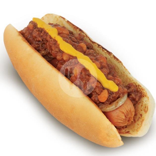 BBQ Bacon Hotdog menu Five Monkeys Burger, Panglima Polim