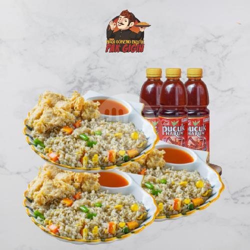 Buy 3 Nasi Goreng Bistik Original Get 3 Teh Pucuk menu Nasi Goreng Bistik Pak Gigih Bandung, Pasar Minggu
