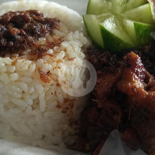 Nasi PARENG (Paru Ukep Goreng) menu Kedai Rizki, Mojosari