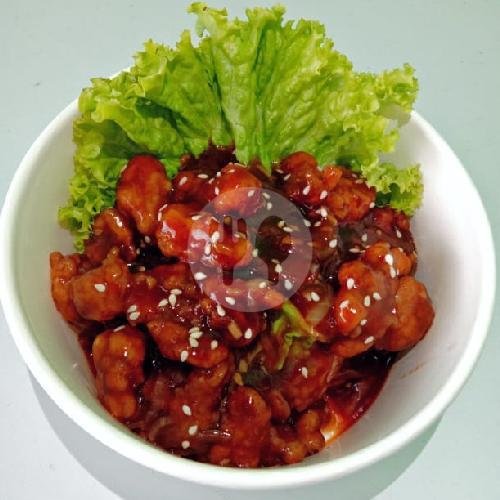 Chicken Saus Teriyaki AJ menu Angkringan Jabrik, Aquamarin