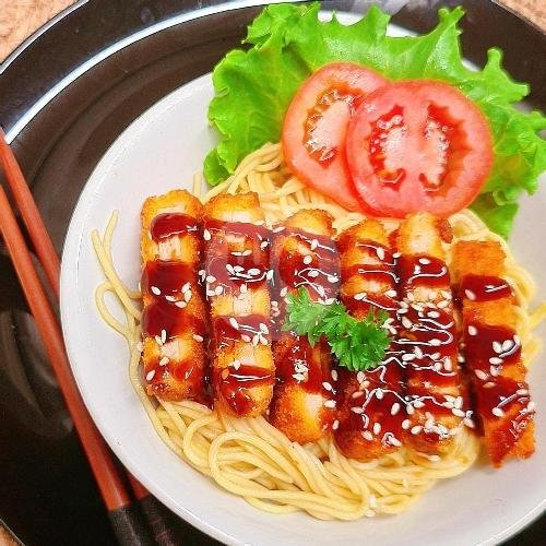 Paket Nasi Dadar Jagung menu Waroenk Widary, Airlangga