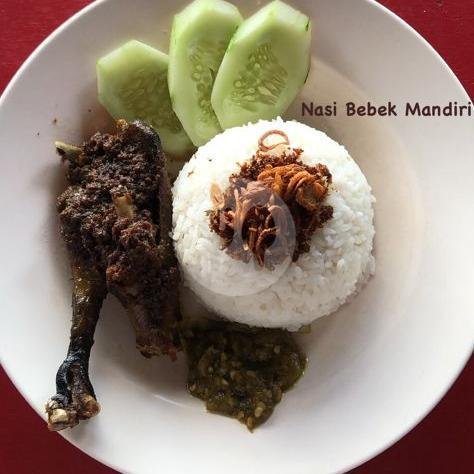 Nasi Bebek Biasa menu Nasi Bebek Mandiri, Pulo Gadung