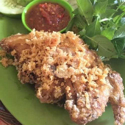 Paket Nasi Ayam Kremes Sambel Terasi menu Ayam Bakar Madu Mas Band, Pasar Minggu