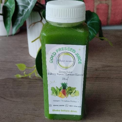 Green Juice Cold Pressed 250ml menu Juice Dapur Noreen, Melati Dalam
