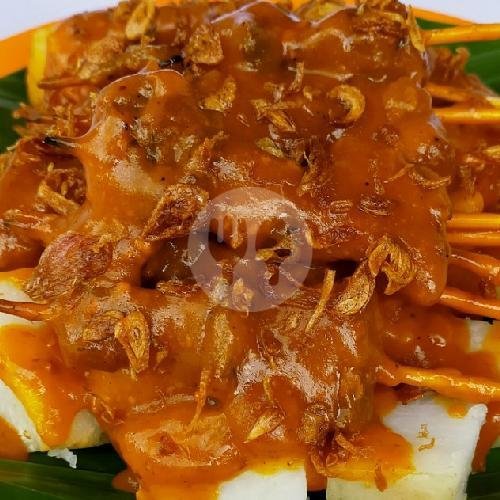 Sate Padang 20 Tusuk+ketupat menu Sate Padang Candu Raso, RS Polri