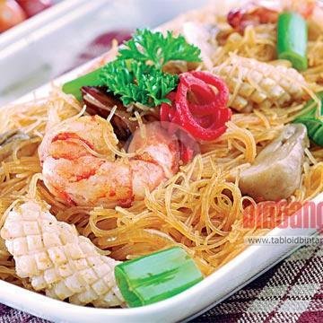Cumi Saus Telur Asin menu Bakmi 99 Seafood Larangan