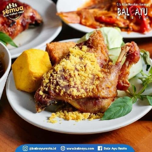 Ayam Kampung Goreng Kremes menu Bale Ayu, Giwangan
