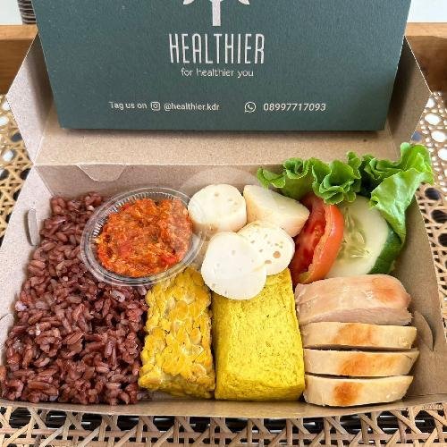Penyetan Diet Komplit 485 Kcal menu Healthier Kediri