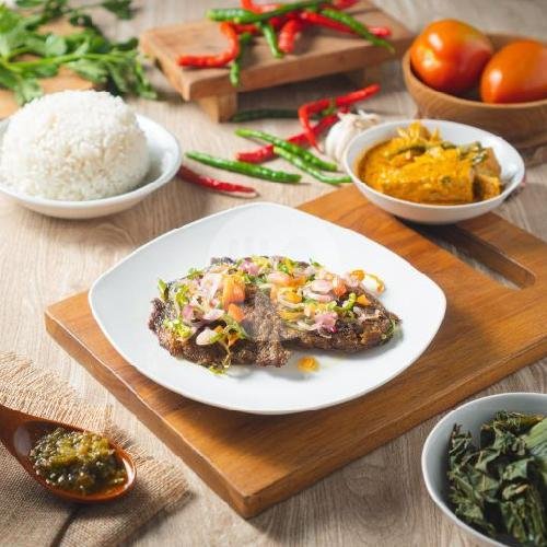 Rames Dendeng menu Nasi Kapau Uni Iyang, Terusan Galunggung 11 A