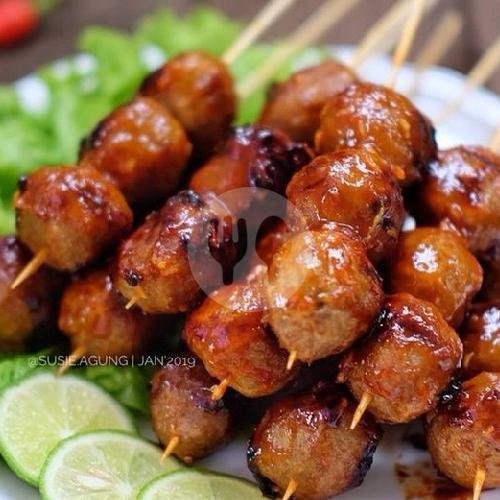 Bakso Campur menu Bakso Bakar Sholeh, Pakisaji