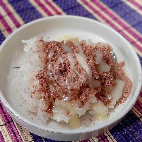 Ketan Abon Gurih menu Lupis Mbak Eat, Jetis