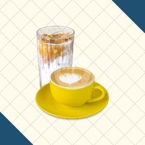 Cappucino menu Twizzly Coffee n Bake, Kelapa Gading