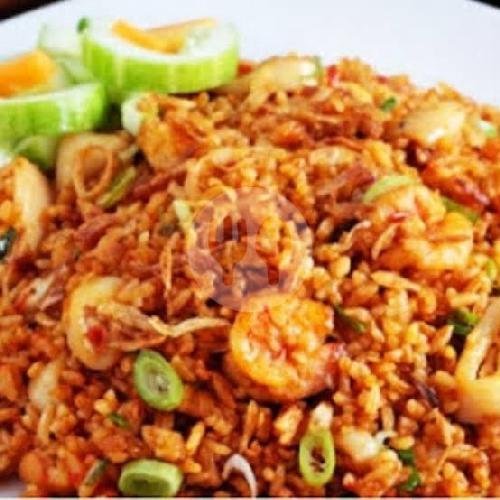 Nasi Goreng Cumi menu Mie Aceh Bang Iwan, Kh Syahdan