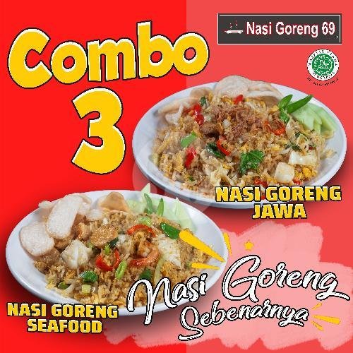 Nasgor Kabita menu Nasi Goreng 69, Sunrise Mojokerto