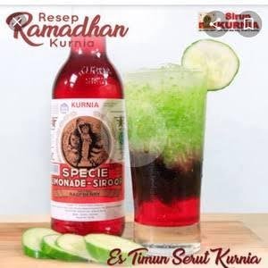 Es Timun Serut Aceh + Sirup Kurnia menu Mie Aceh Yasalam Pasming