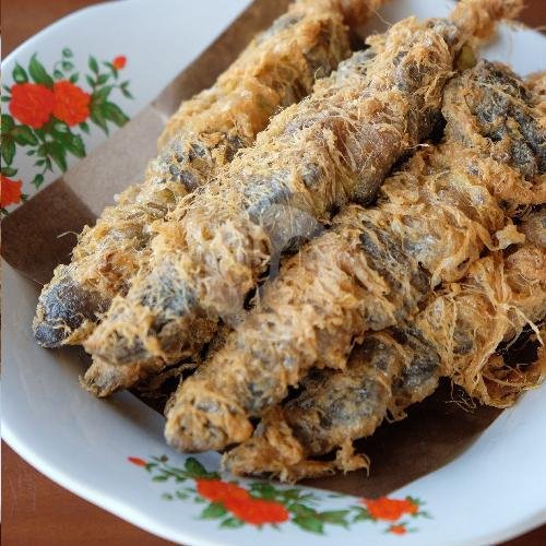 Tempe Kering menu Soto Segeer Hj Fatimah, Colomadu