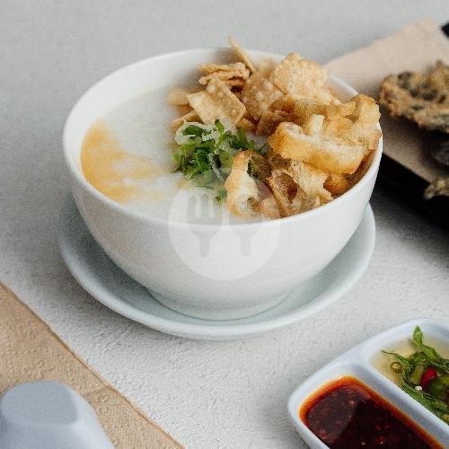 Bubur Ayam Hainan menu Bubur dan Kopitiam Bike Story, Ranggamalela