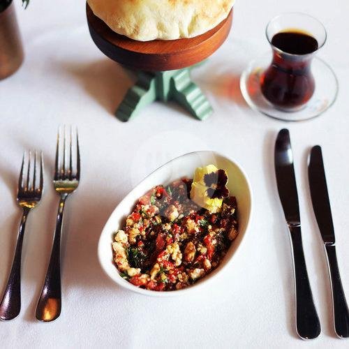 Ahtopot Salatasi (Octopus Salad) menu Turkuaz - Authentic Turkish Cuisine, Gunawarman