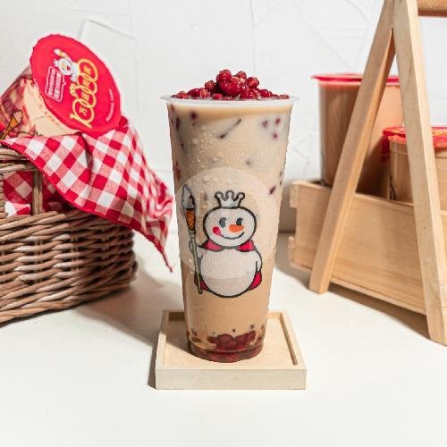 Oats Milk Tea (Medium) menu Mixue, Sutami Bandung