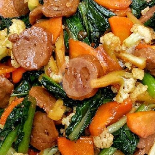 Nasi Goooreng Spesial (baso,ayam,sosis) menu Nasi Goreng Gila Drajat, Kesambi