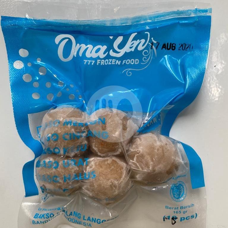 Baso Frozen Mercon 5pcs menu Bakso Malang Langgeng, BKR