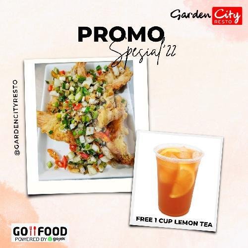 Udang Cocol Promo menu Garden City Resto, Bromo Raya