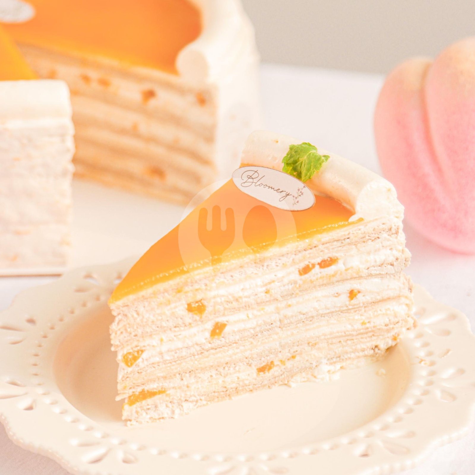 Lotus Biscoff Milk Bun menu Bloomery Patisserie, Tamansiswa