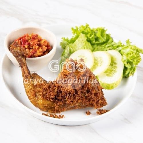 Nasi Ayam Goreng Serundeng menu Ayam Serundeng & Geprek Ibu Cecep, Cijerah