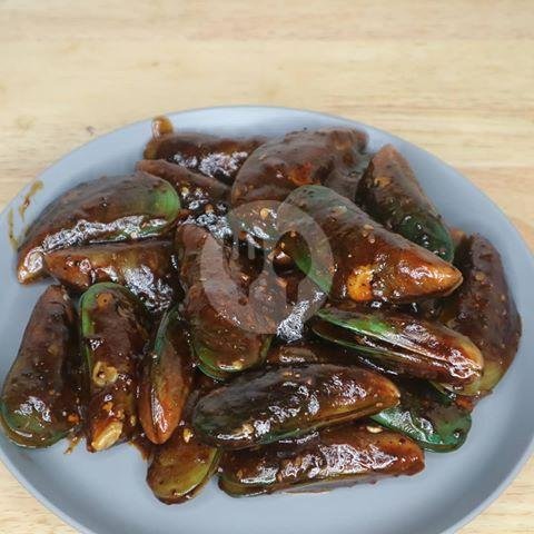 Kerang Ijo Saus Blackpepper menu Seafood Cipedes, Cipedes