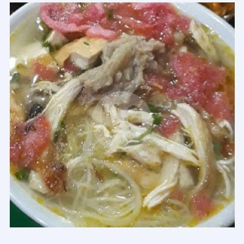 Nasi SOTO AYAM MEDAN menu Lontong Medan Mak Cless