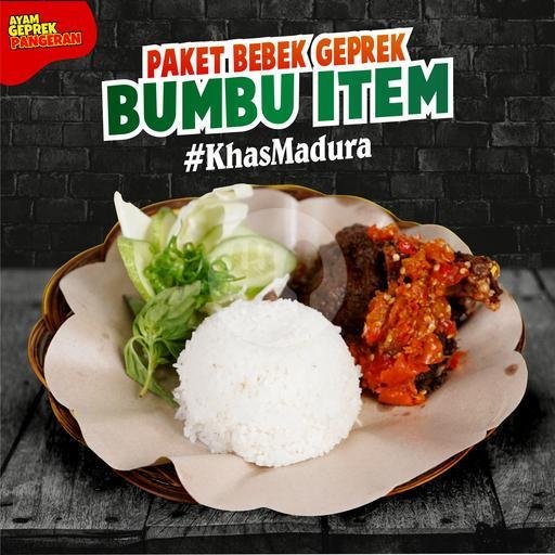 Paket Ayam Gokar Cheese menu Ayam Geprek Pangeran, Katamso