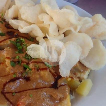 Es Teh menu Lotek Gado-gado Jaten, Dusun Duwet Sendangadi