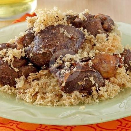 Sayang Bebek menu Ayam Kremes 'Mba Din' Spesial Sambal Bledos, Tambak Dalam