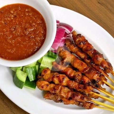 Sate Ayam Tanpa Kulit 10 Tusuk menu Sate Madura Cendana, Cibeunying