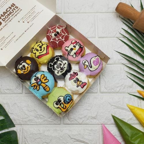 Beiby Mix 15pcs menu Hachi Donuts Surodinawan, Prajurit Kulon