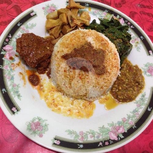 Nasi Gulai Limpa menu Masakan Padang Ampera Mewah, Sumbersari