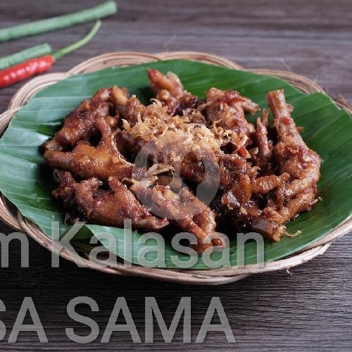 Telur Gongso(Pedes/Cukupan) menu Ayam Goreng Rasa Sama, Tlogosari