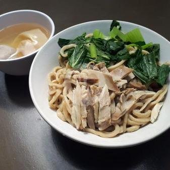 Mie Ayam Kampung Rica-Rica + Baso Pangsit menu Mie Karet, Cicendo