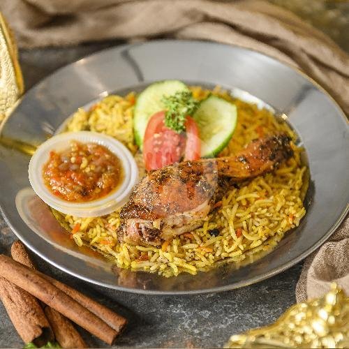 Loyang Kecil Kambing Asap menu Kebuli Ijab Qabul, Grogol